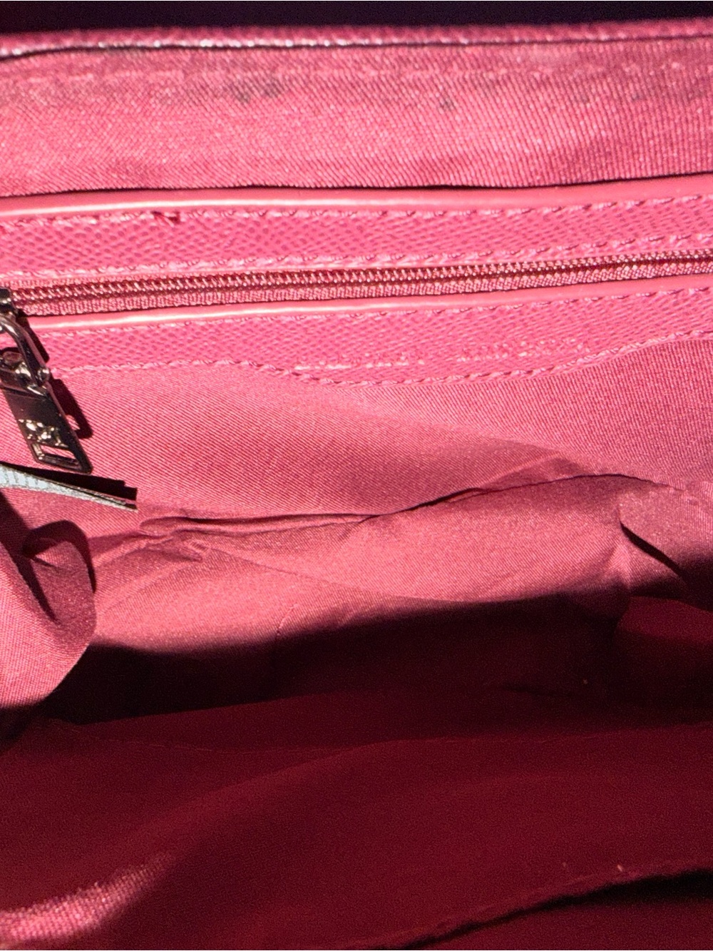 Top-Handle Studded Satchel Bag in Plum - Picture 4 of 7